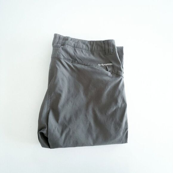 Craghoppers Womens Hiking Pants Cargo Style Straight Leg Dark Green Size 10 - Picture 7 of 11